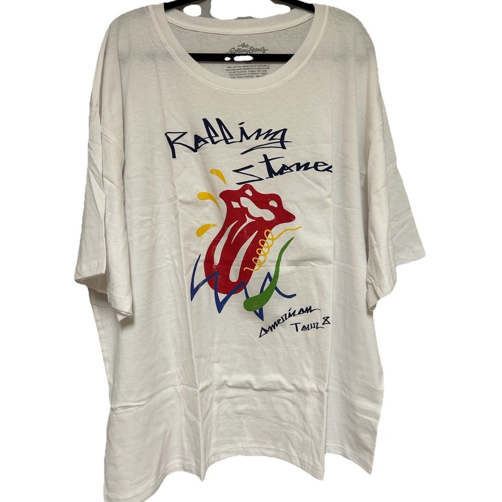 Rolling‎ Stones American Tour 81 T-Shirt Size 2X Graphic Shirt NEW
